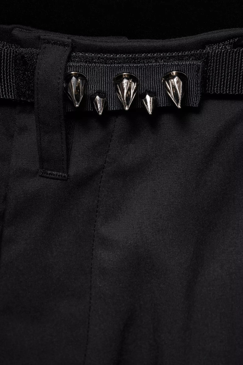 P55-M Nylon Stretch Cargo Trouser Black 19