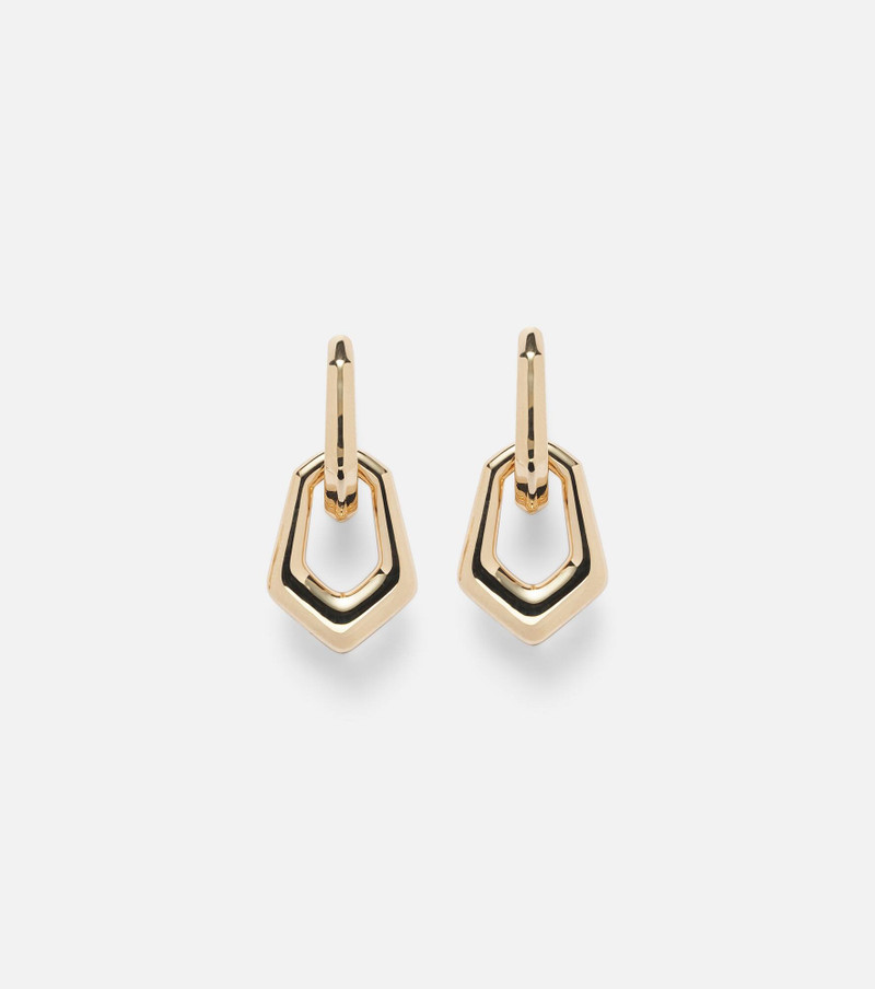 18kt gold earrings 1