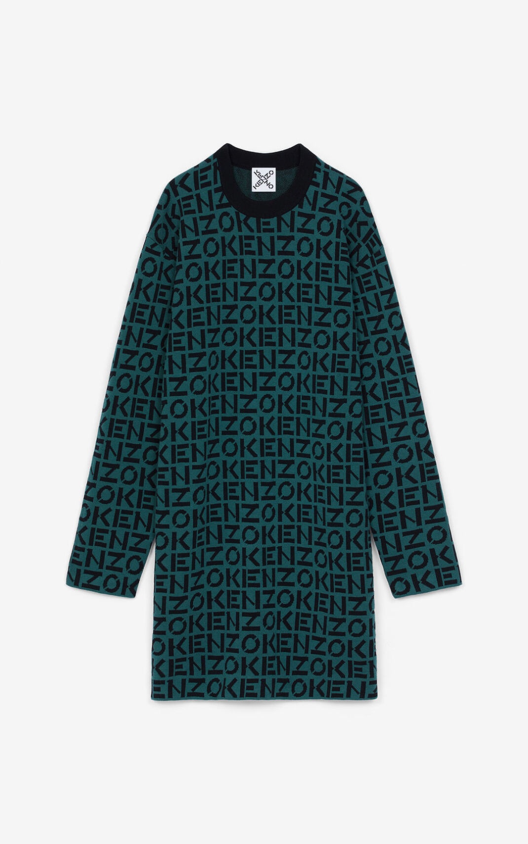 KENZO Sport monogrammed dress - 1