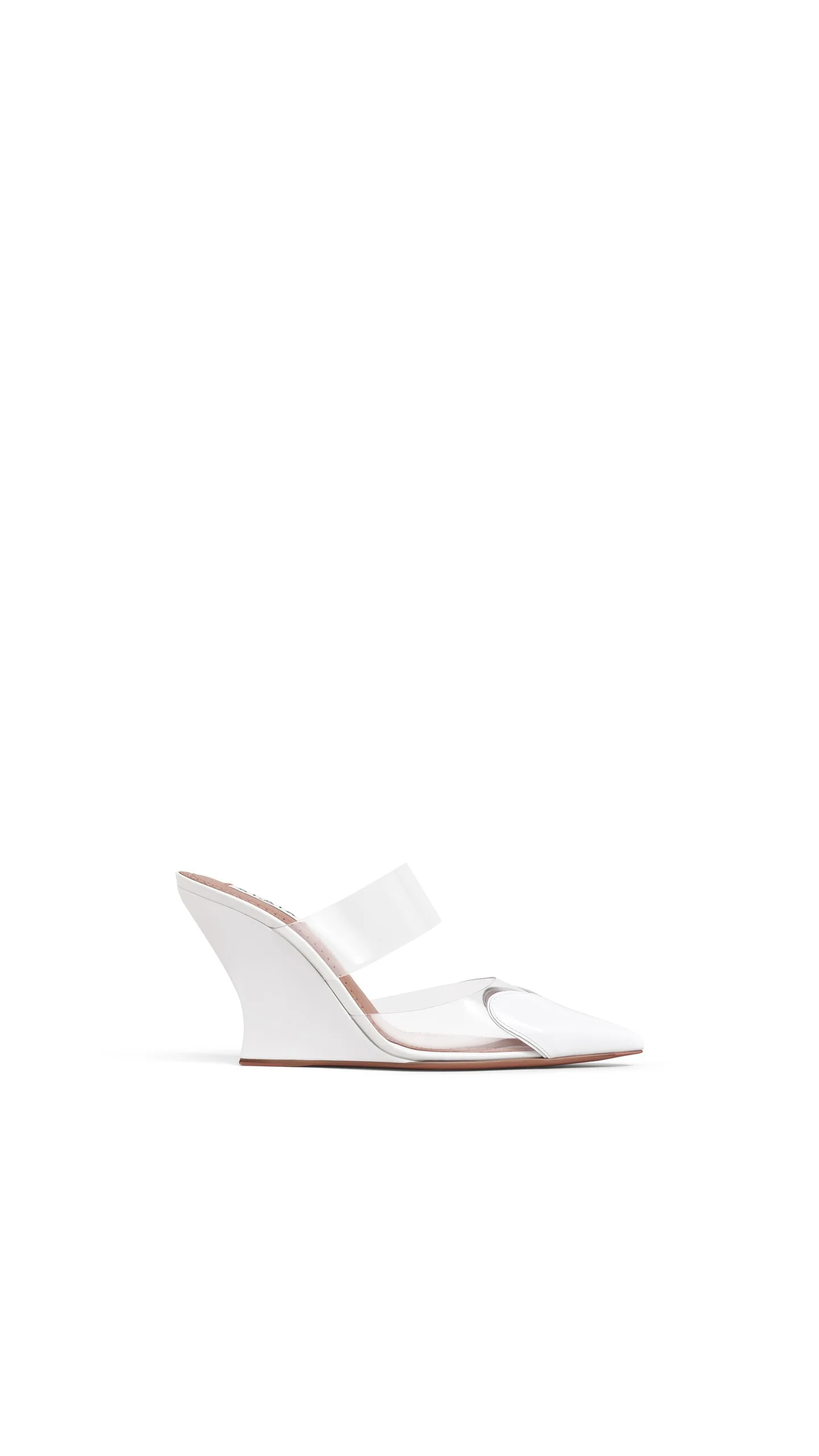 LE CŒUR WEDGE MULES IN PATENT LEATHER - 1