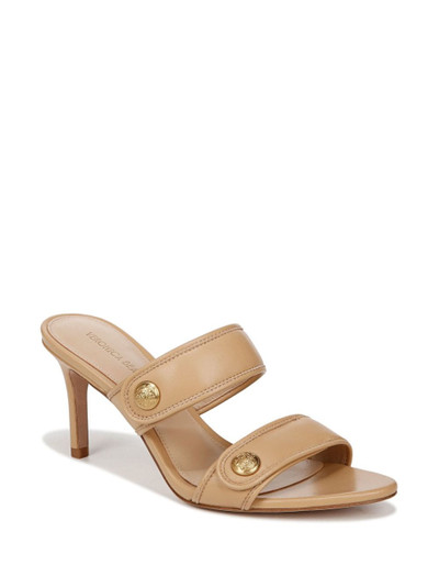 VERONICA BEARD Sona 70mm leather mules outlook