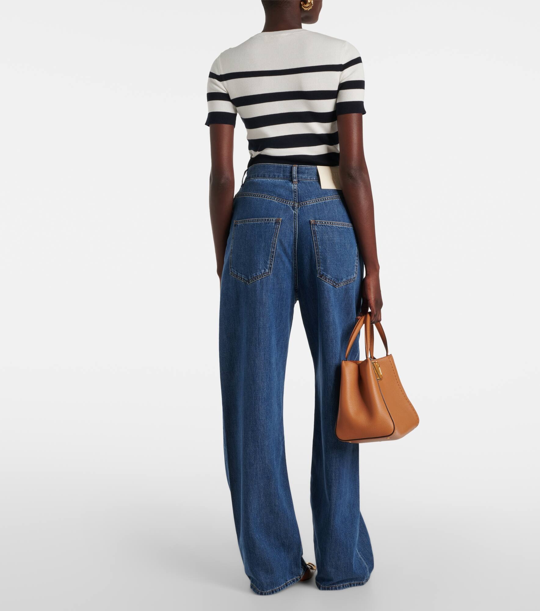 High-rise wide-leg jeans - 3
