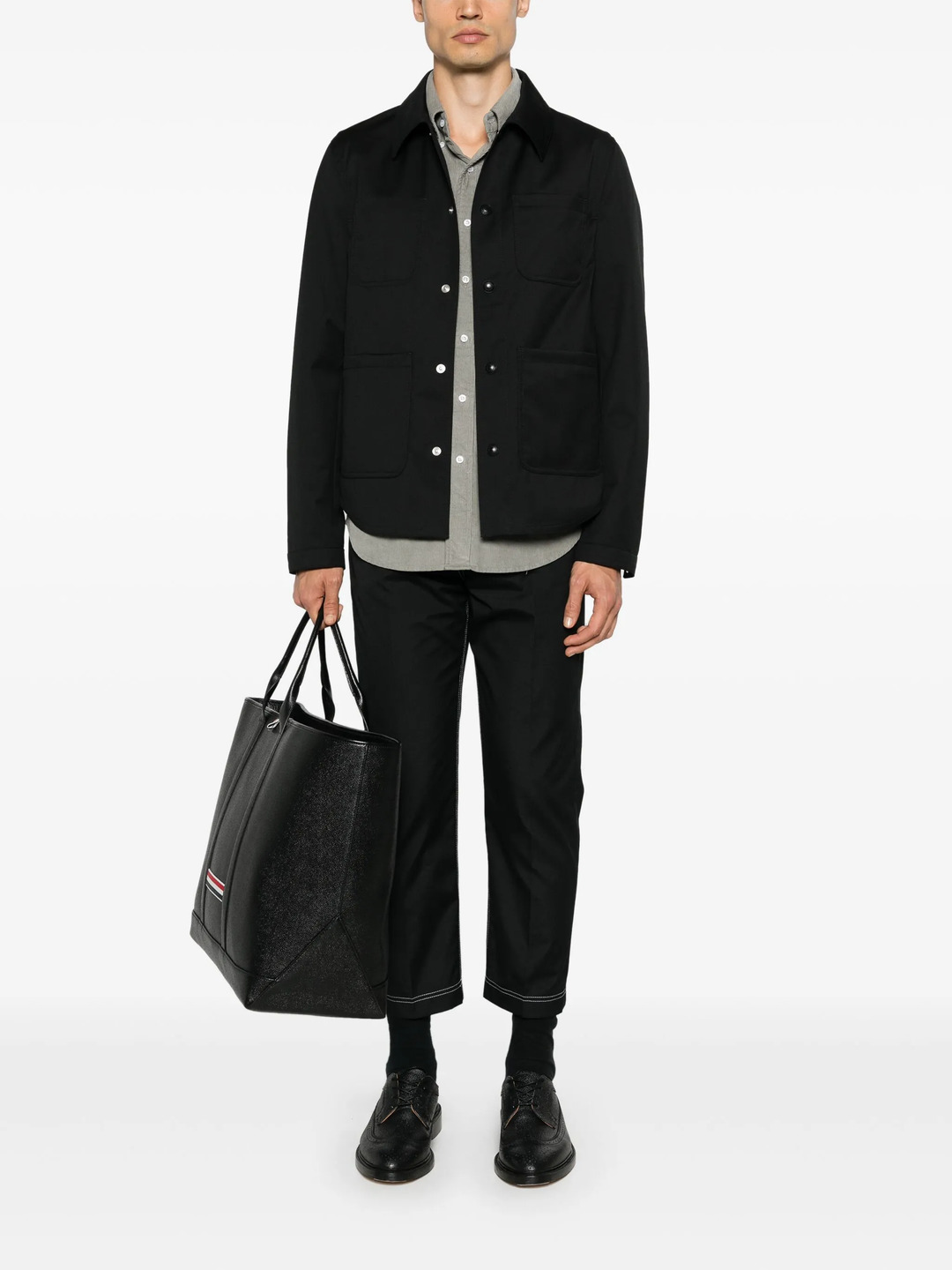 Wool Twill Utility Jacket - 2