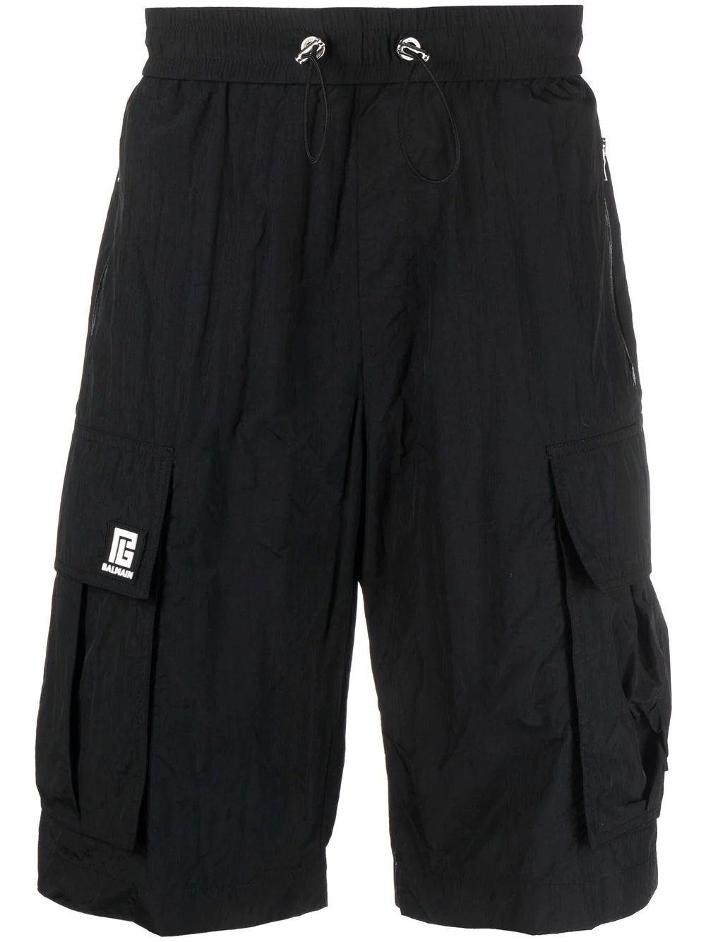 logo cargo shorts - 1