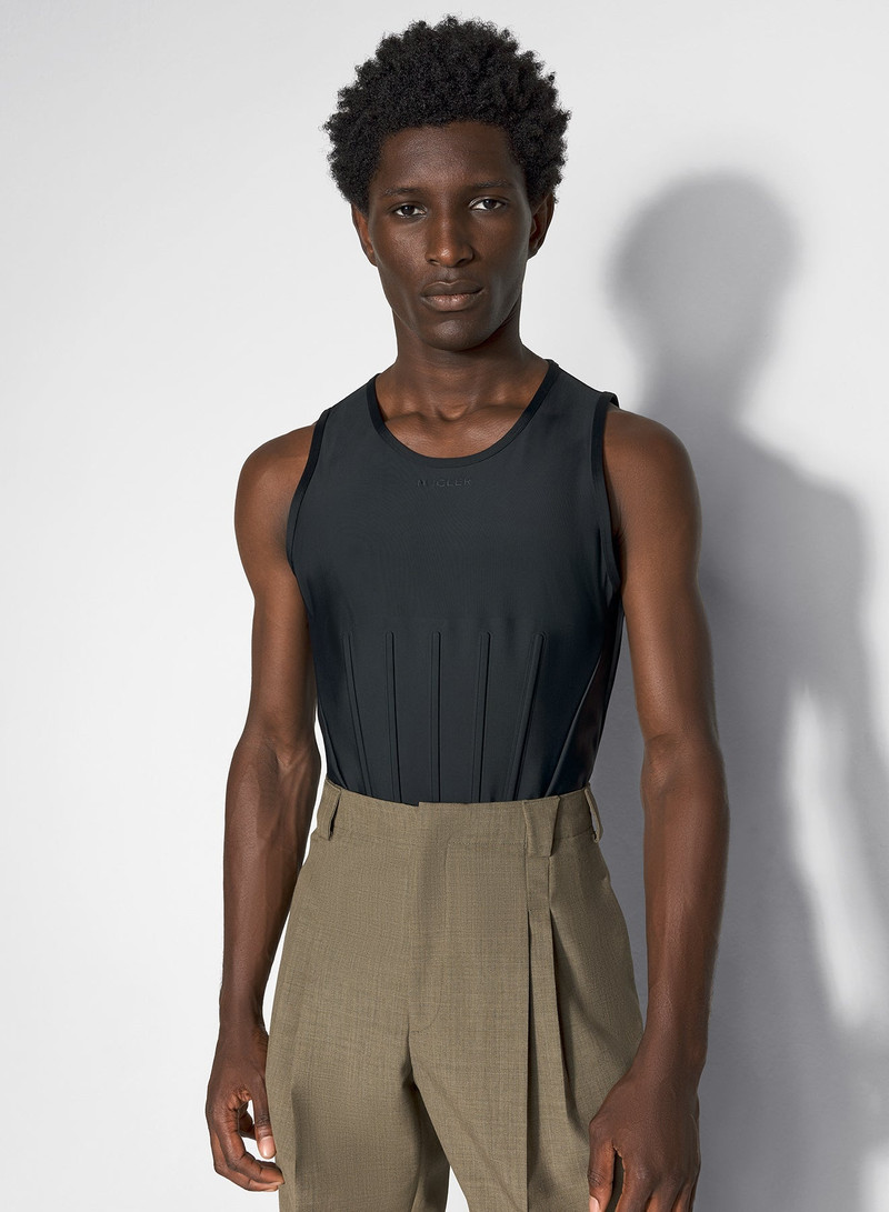 black corseted tank top 1