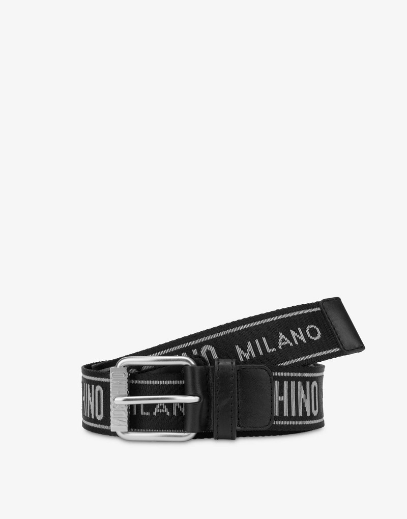 JACQUARD LOGO BELT 3