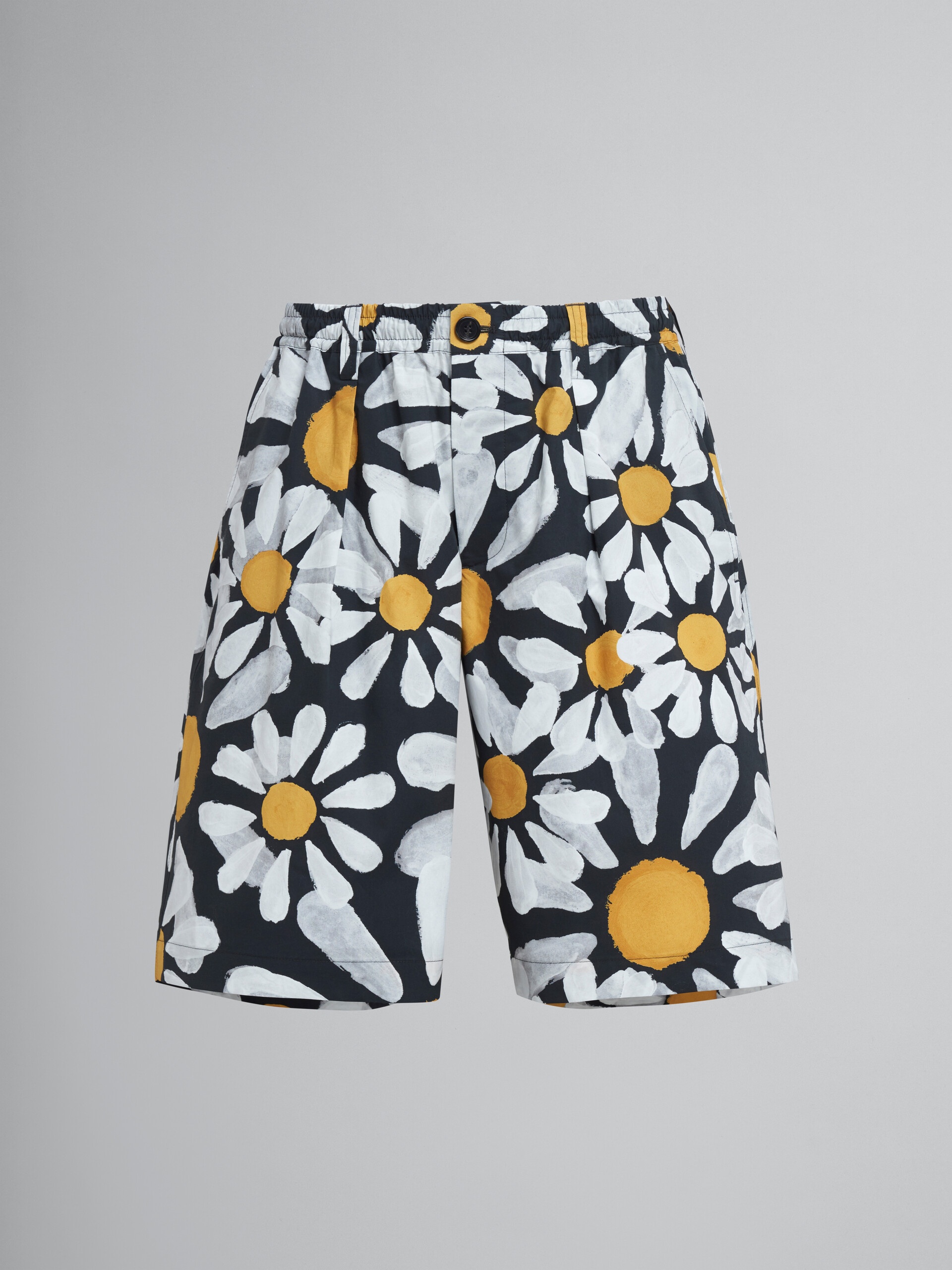 EUPHORIA PRINT POPLIN BERMUDA PANTS - 1