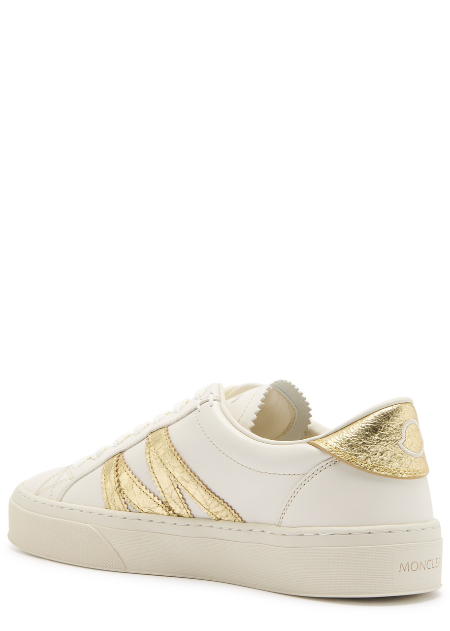 Moncler Monaco 2 Panelled Suede Sneakers - 2