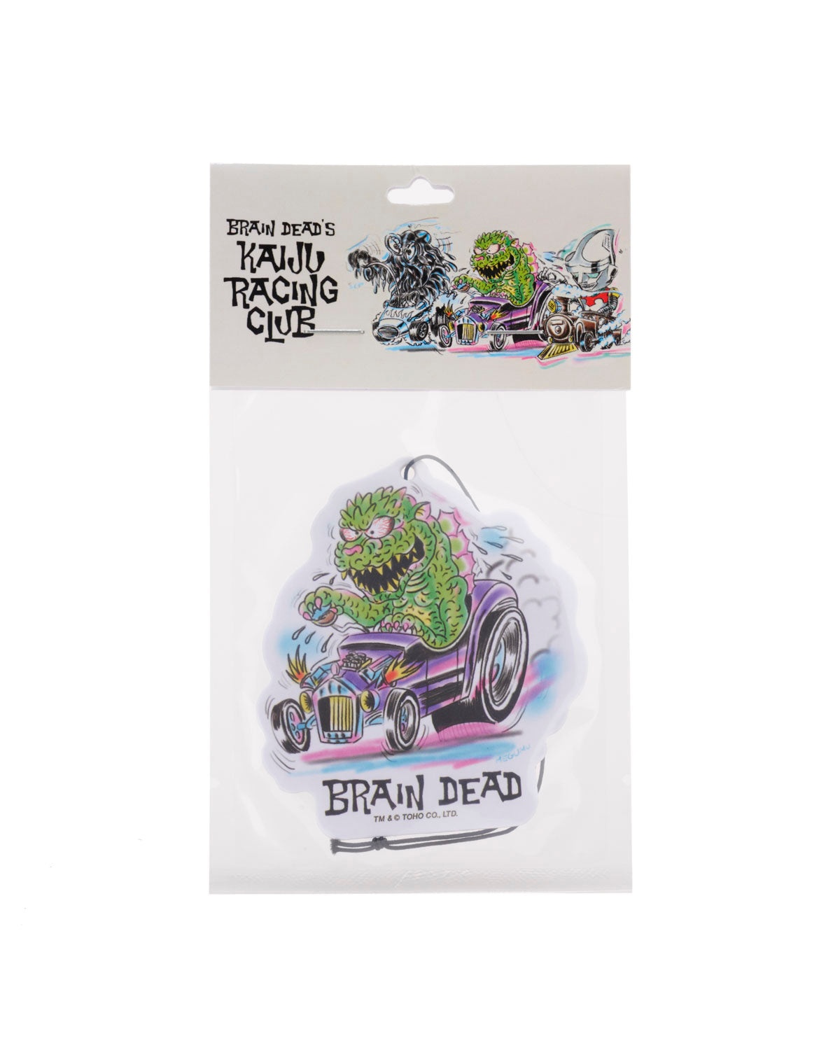 Brain Dead x Godzilla Kaiju Racing Team Air Freshener - Multi - 1
