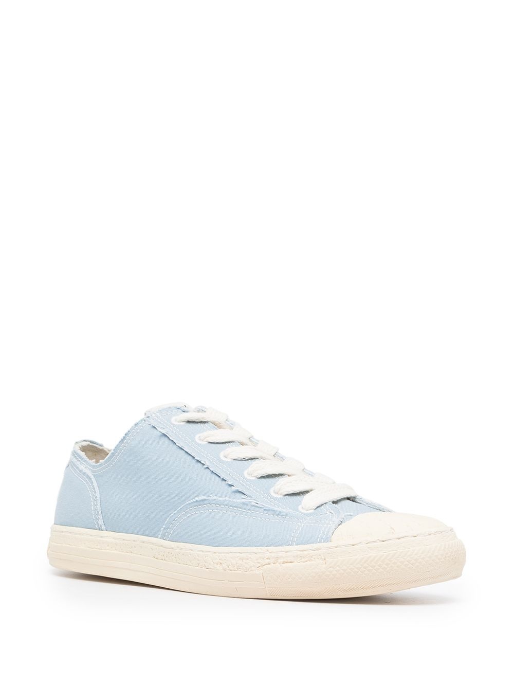 General Scale contrast toe-cap sneakers - 2