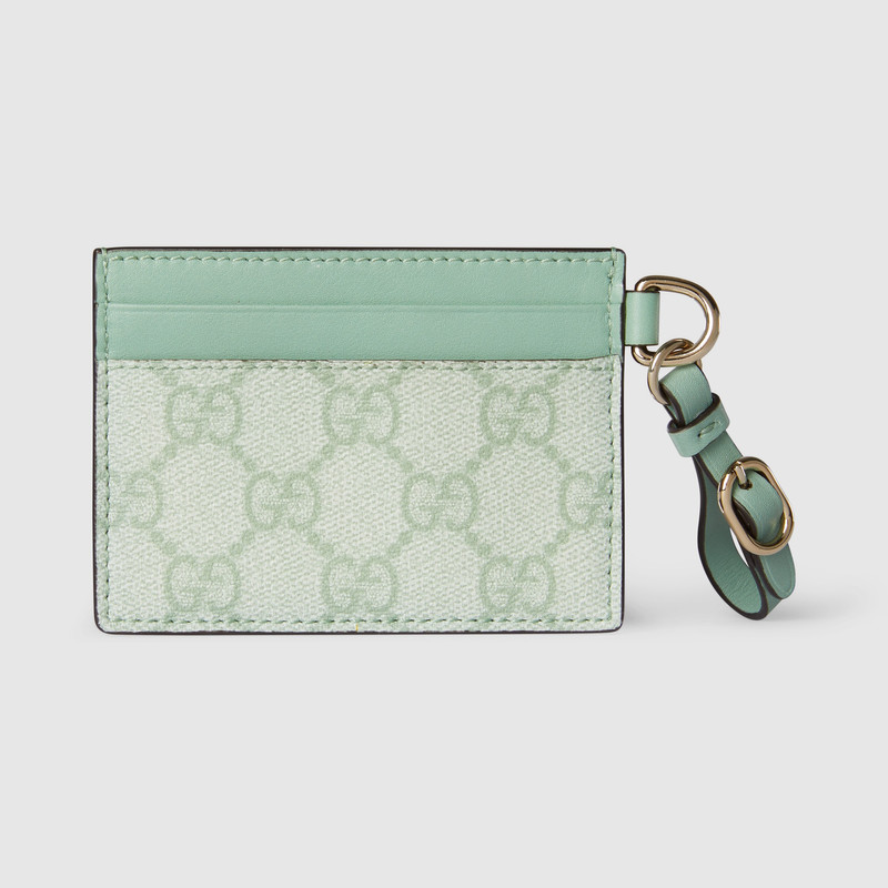 GG Emblem card case with strap 4