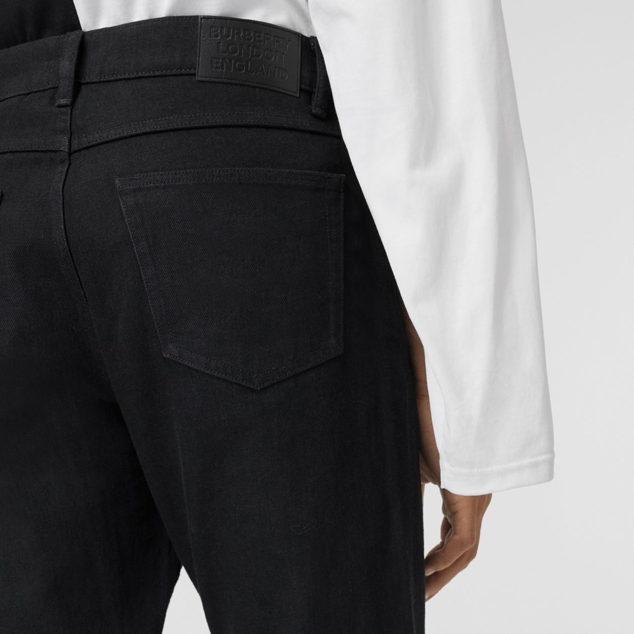Straight Fit Japanese Denim Jeans - 5