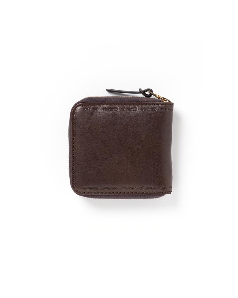 LEATHER BI-FOLD DK.BROWN - 2