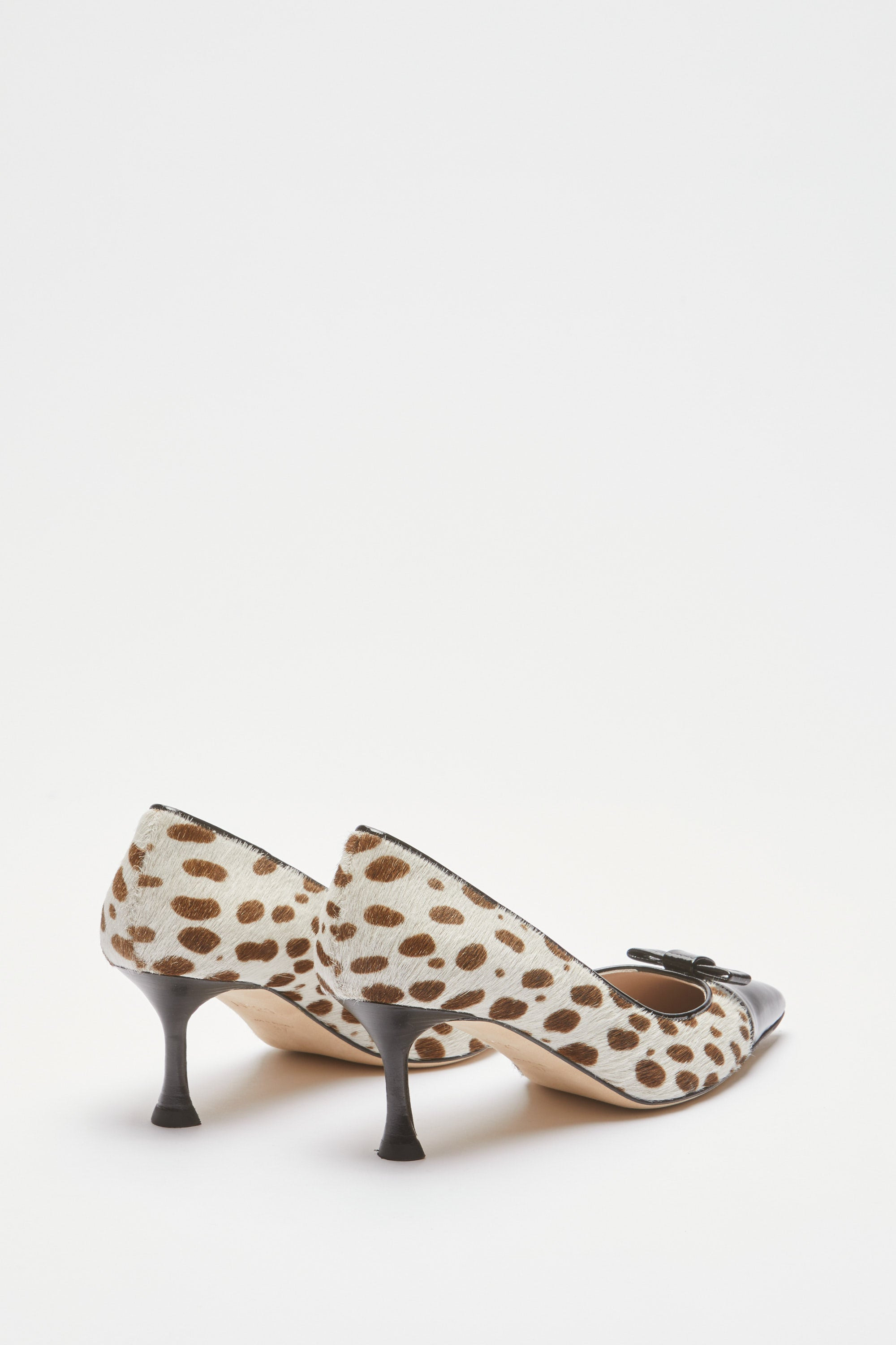 POINTED DÉCOLLETÉ WITH ANIMALIER EFFECT - 2