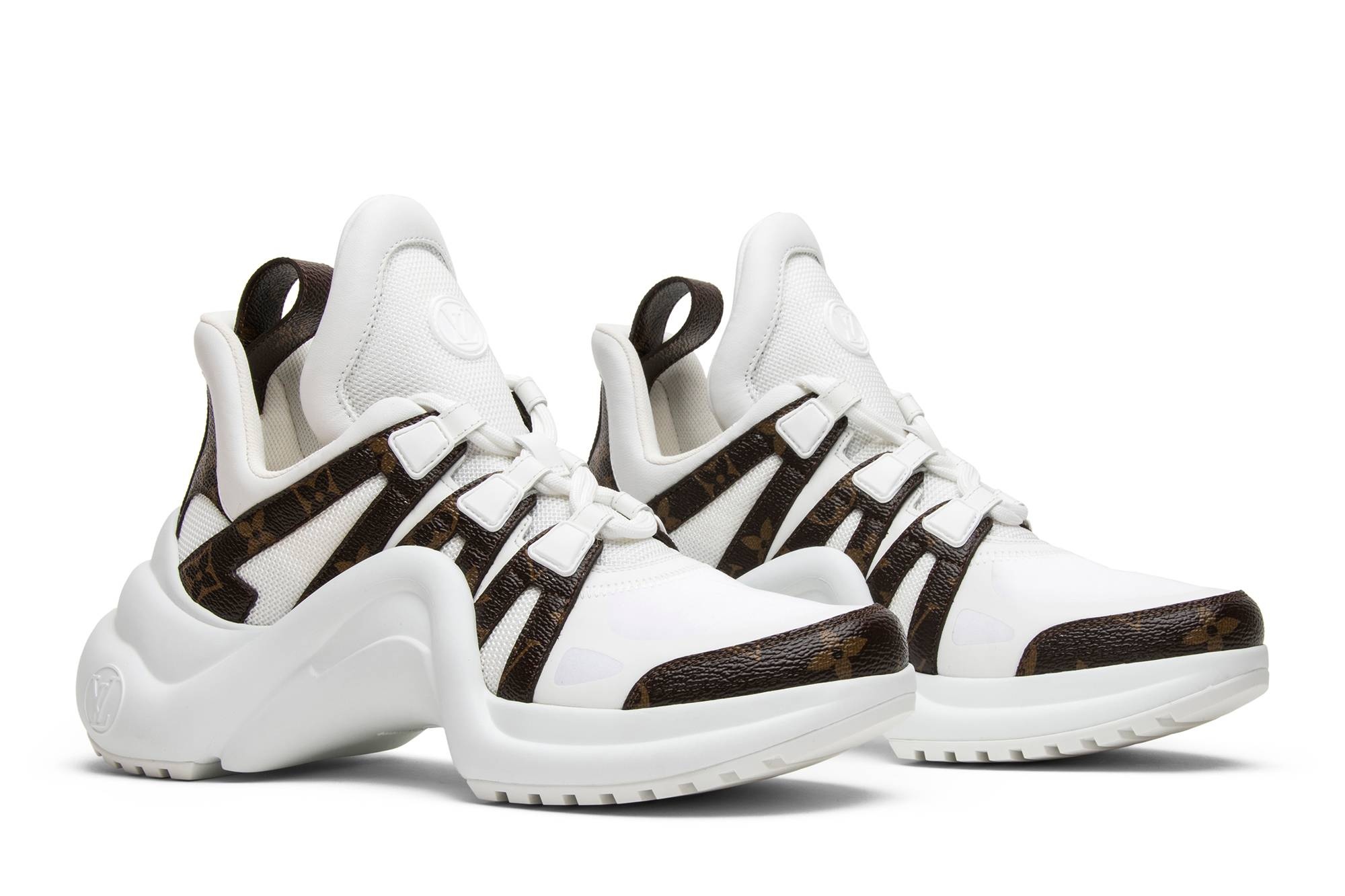 Louis Vuitton Wmns  Archlight Sneaker 'White Brown' - 8
