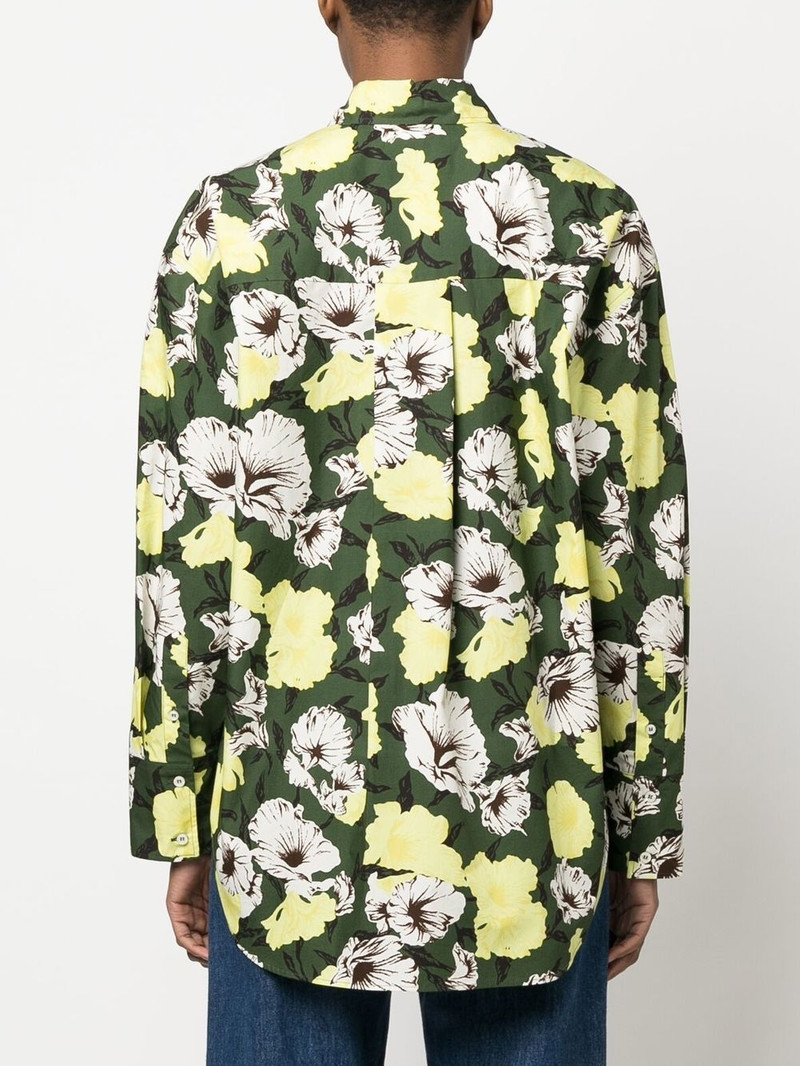 floral-print long-sleeve shirt 4