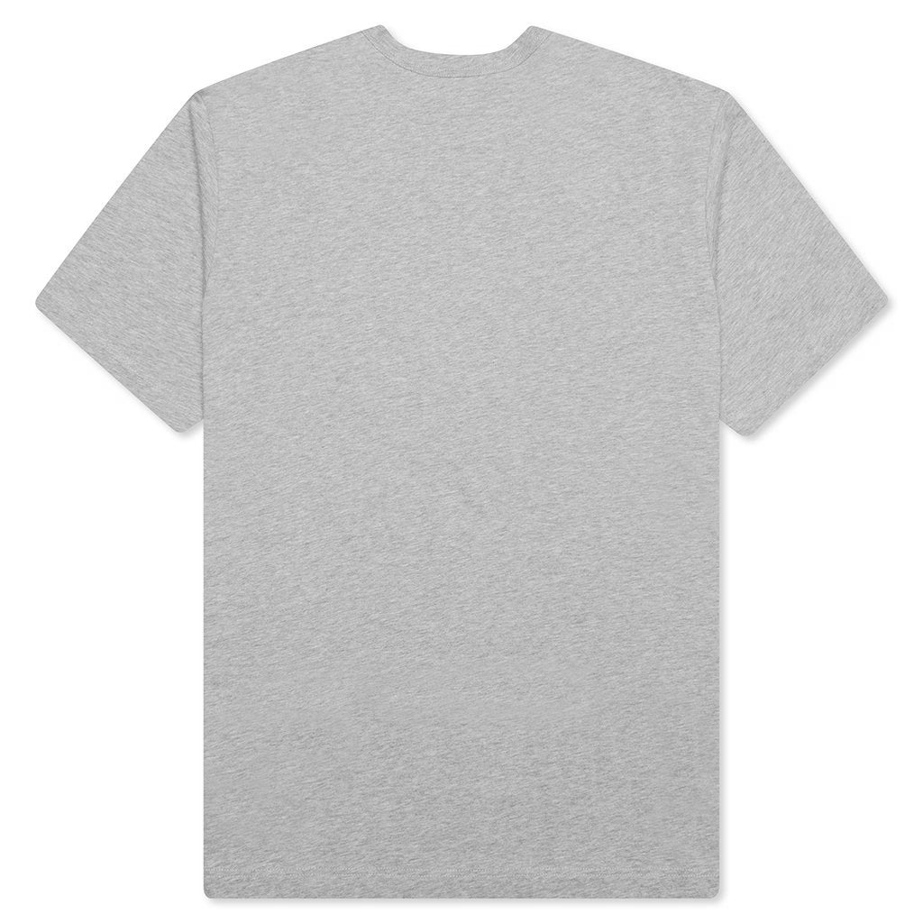 COMME DES GARCONS PLAY STACKED HEART S/S T-SHIRT - GREY - 2