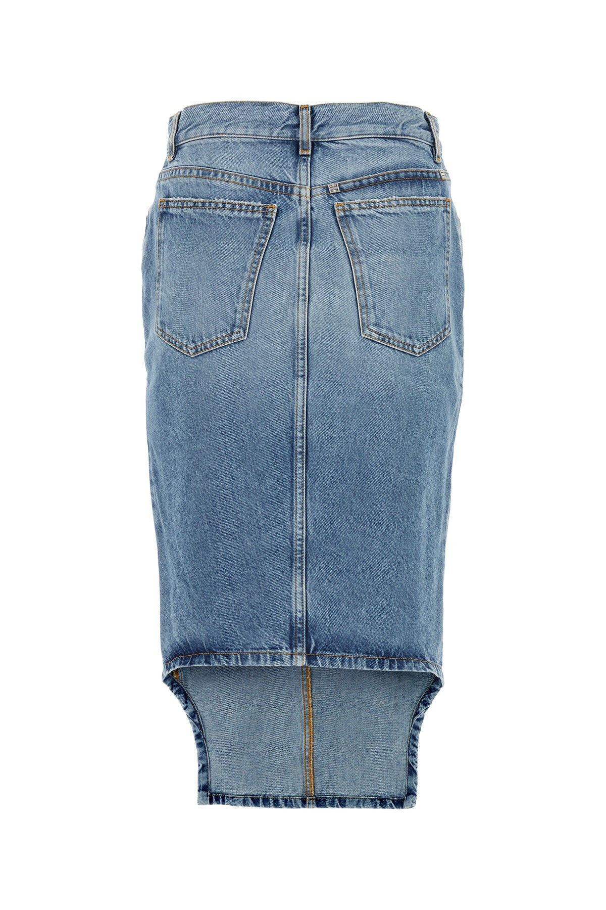 Denim midi skirt - 2
