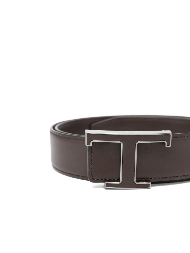 Tod's 로고 버클 가죽 벨트 outlook