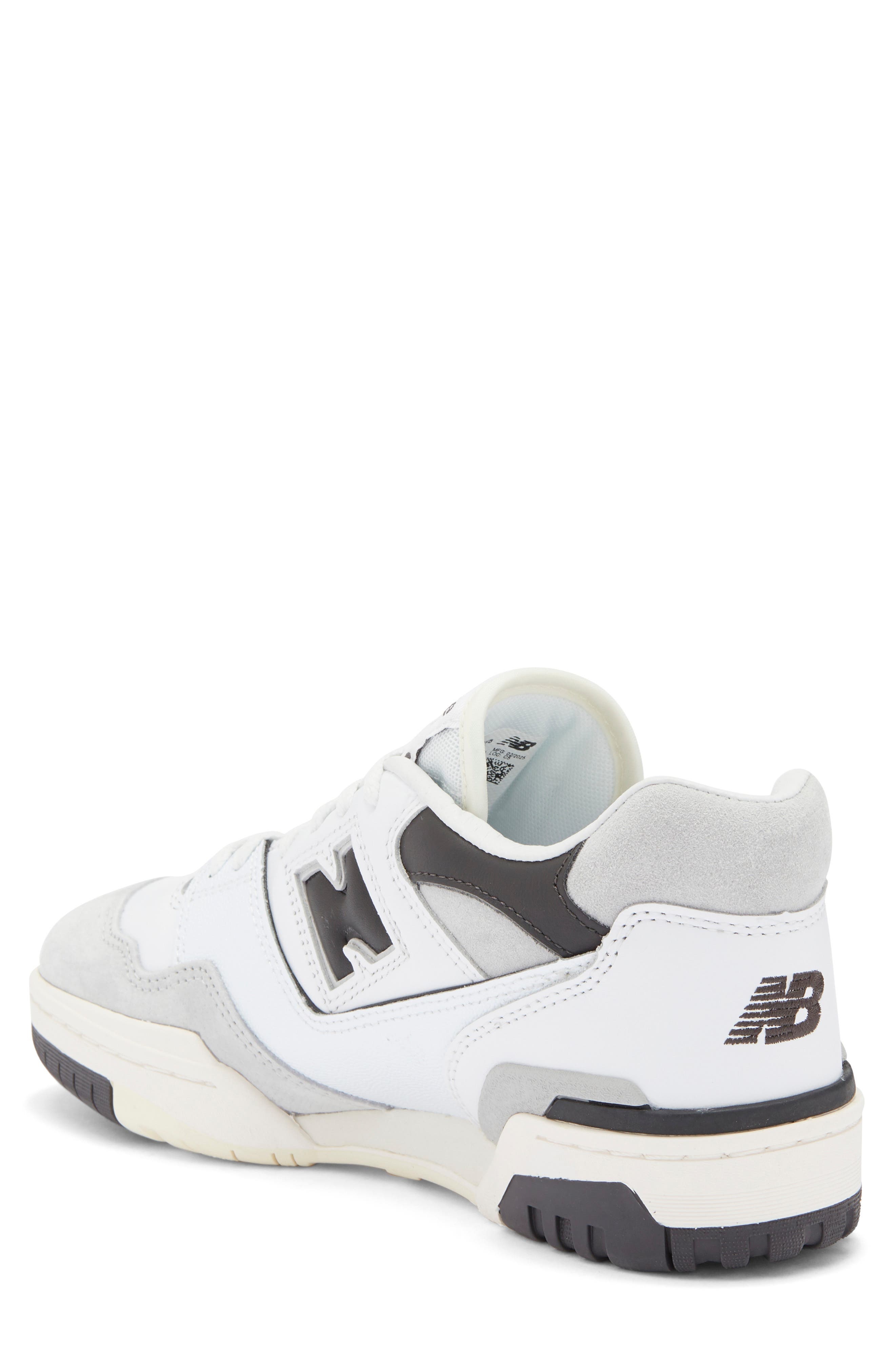 New Balance 550 Basketball Sneaker in Oyster White/Black at Nordstrom - 2