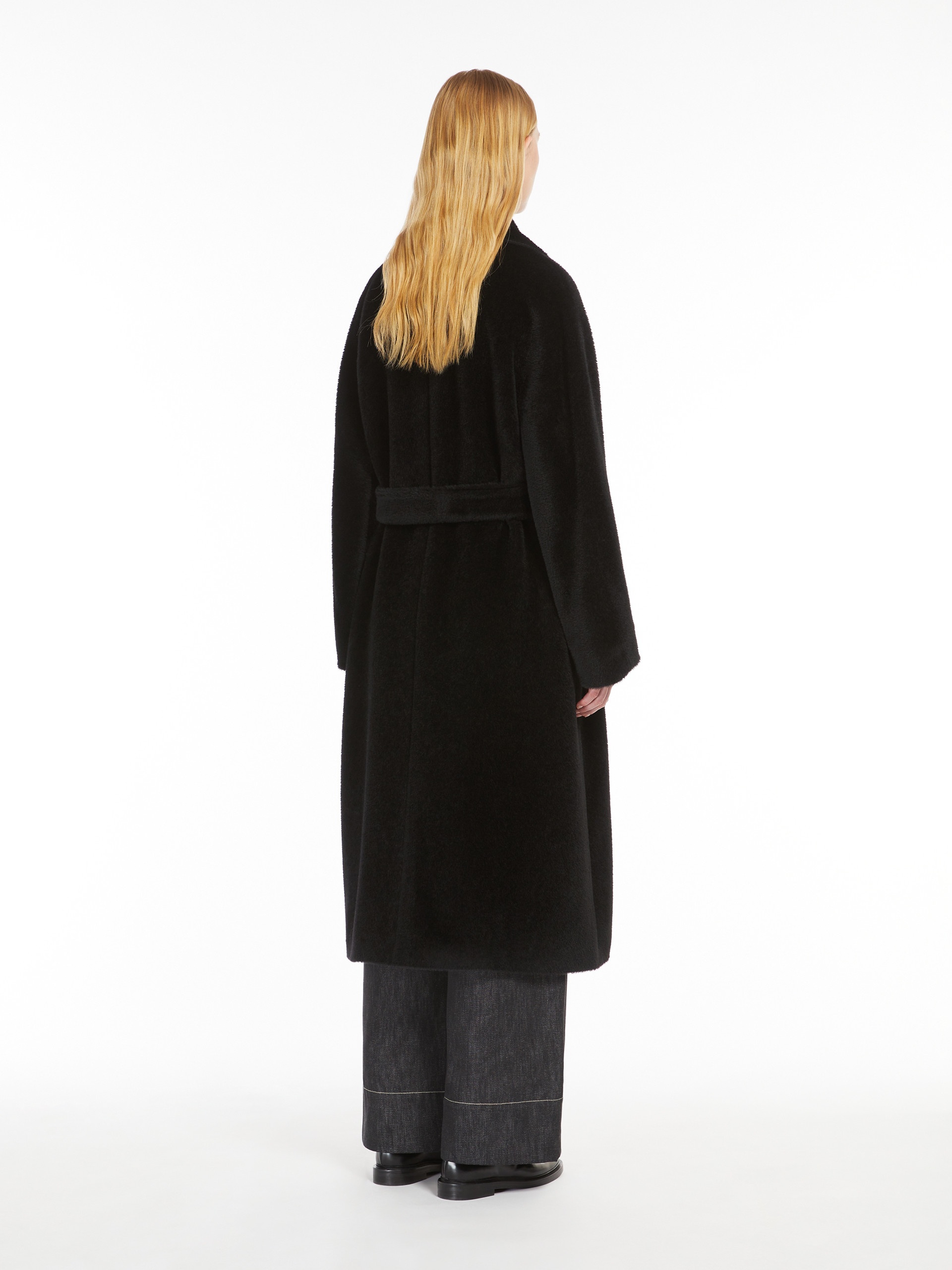 EUGENIO Wool and alpaca double-breasted coat - 4