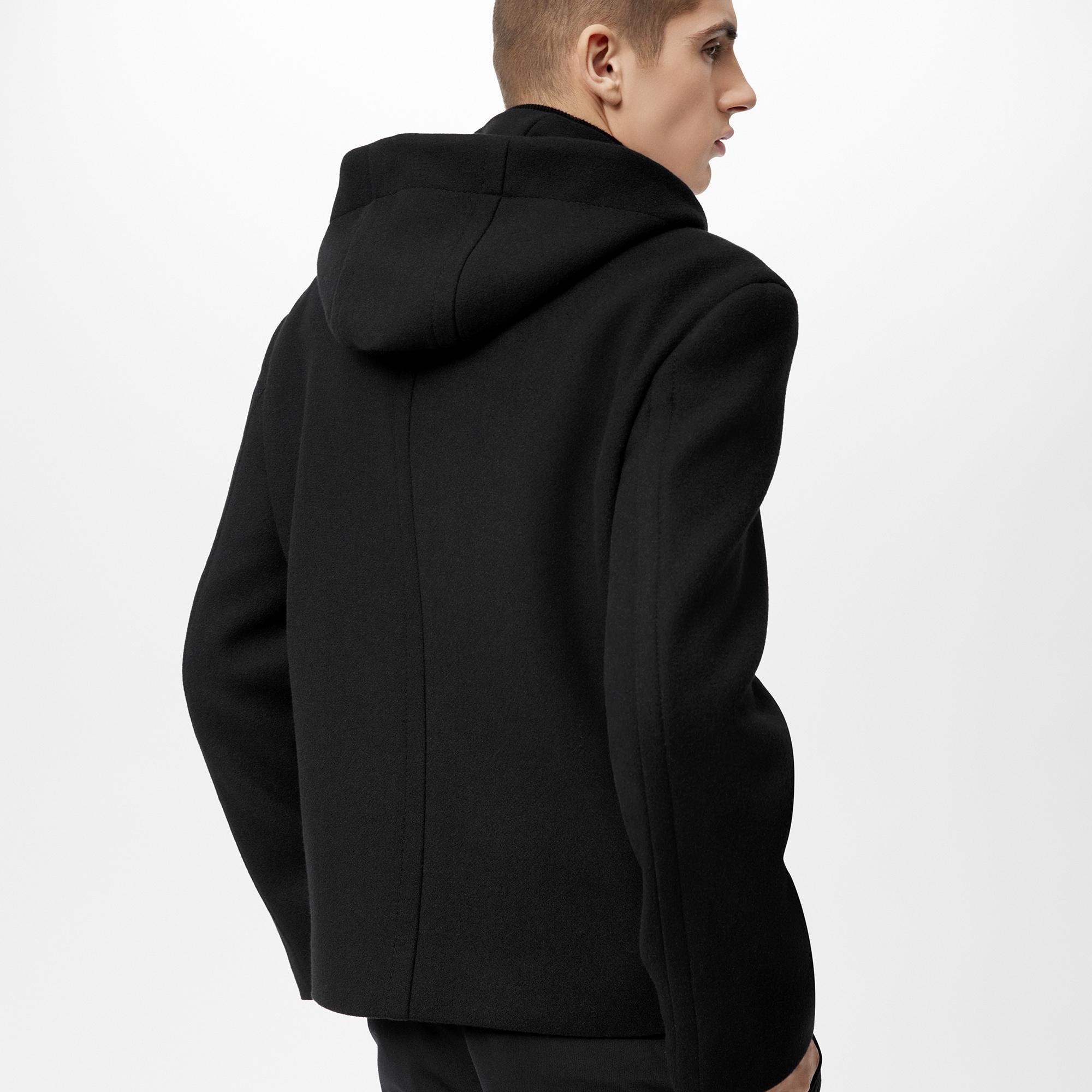 Embossed Karakoram Peacoat - 4
