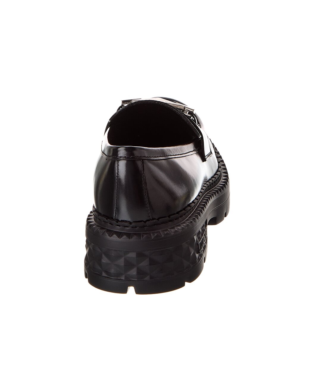 Jimmy Choo Marlow Diamond/F Leather Loafer - 3