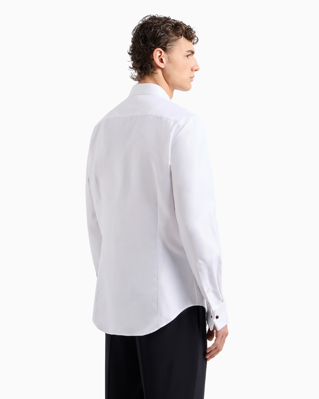 Pleated cotton shirt - 3