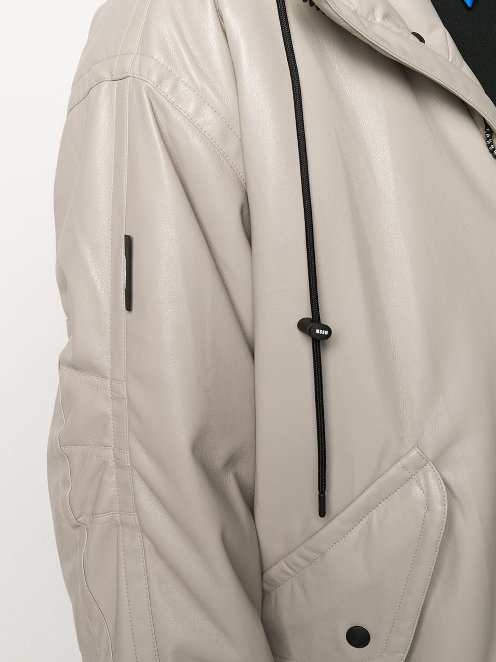 laminated finish raincoat - 5