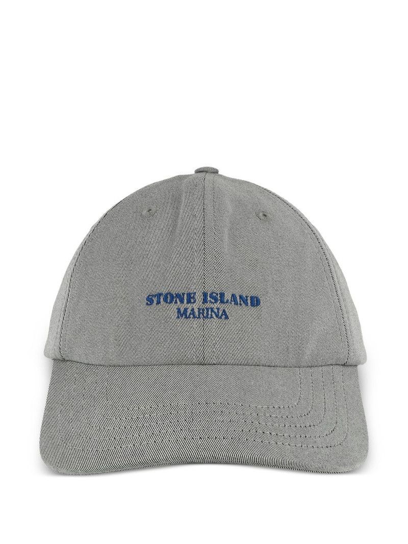logo-lettering baseball cap 1