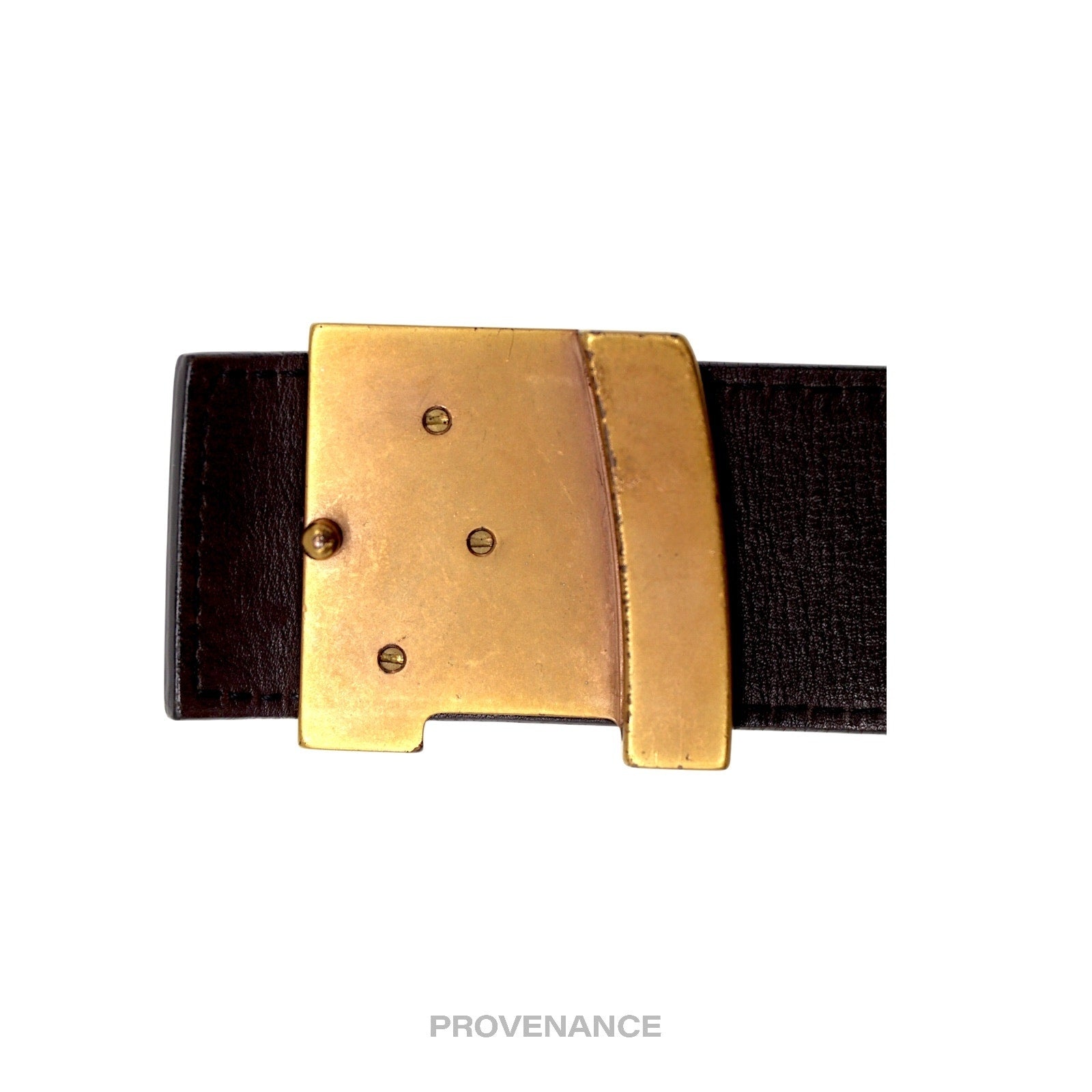 Louis Vuitton LV Initiales Belt - Utah Leather 40MM 80 32 - 4