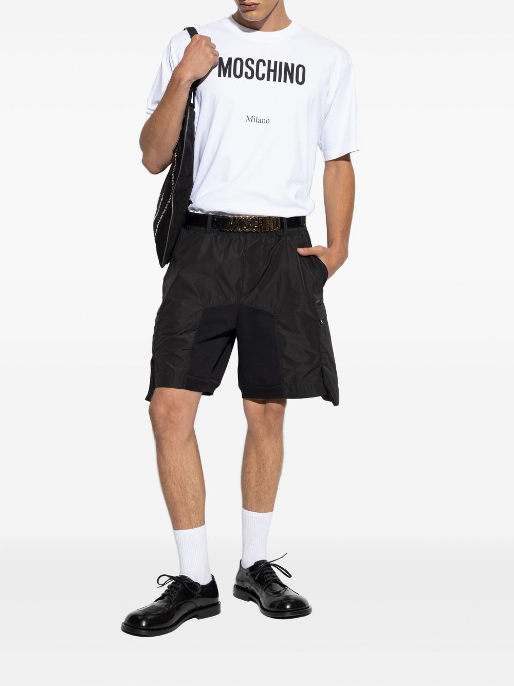 panelled pocket shorts - 2