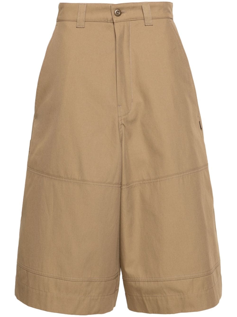 single-stitch chino shorts - 1