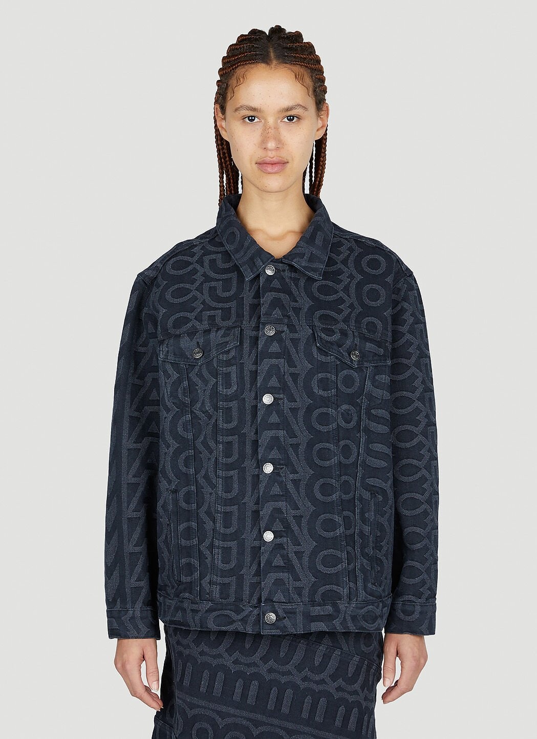 Monogram Denim Jacket - 1