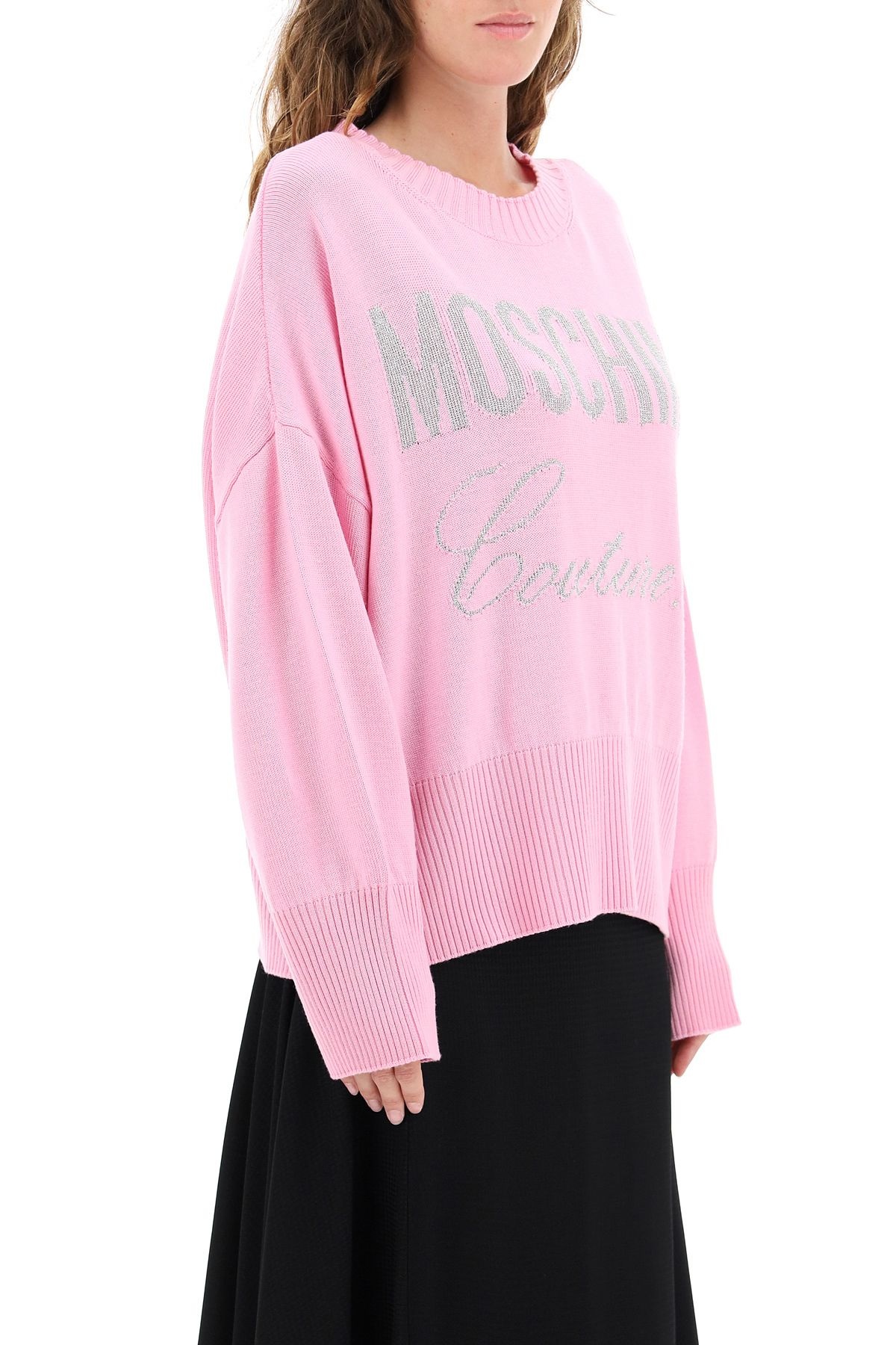 MOSCHINO COUTURE LUREX SWEATER - 3