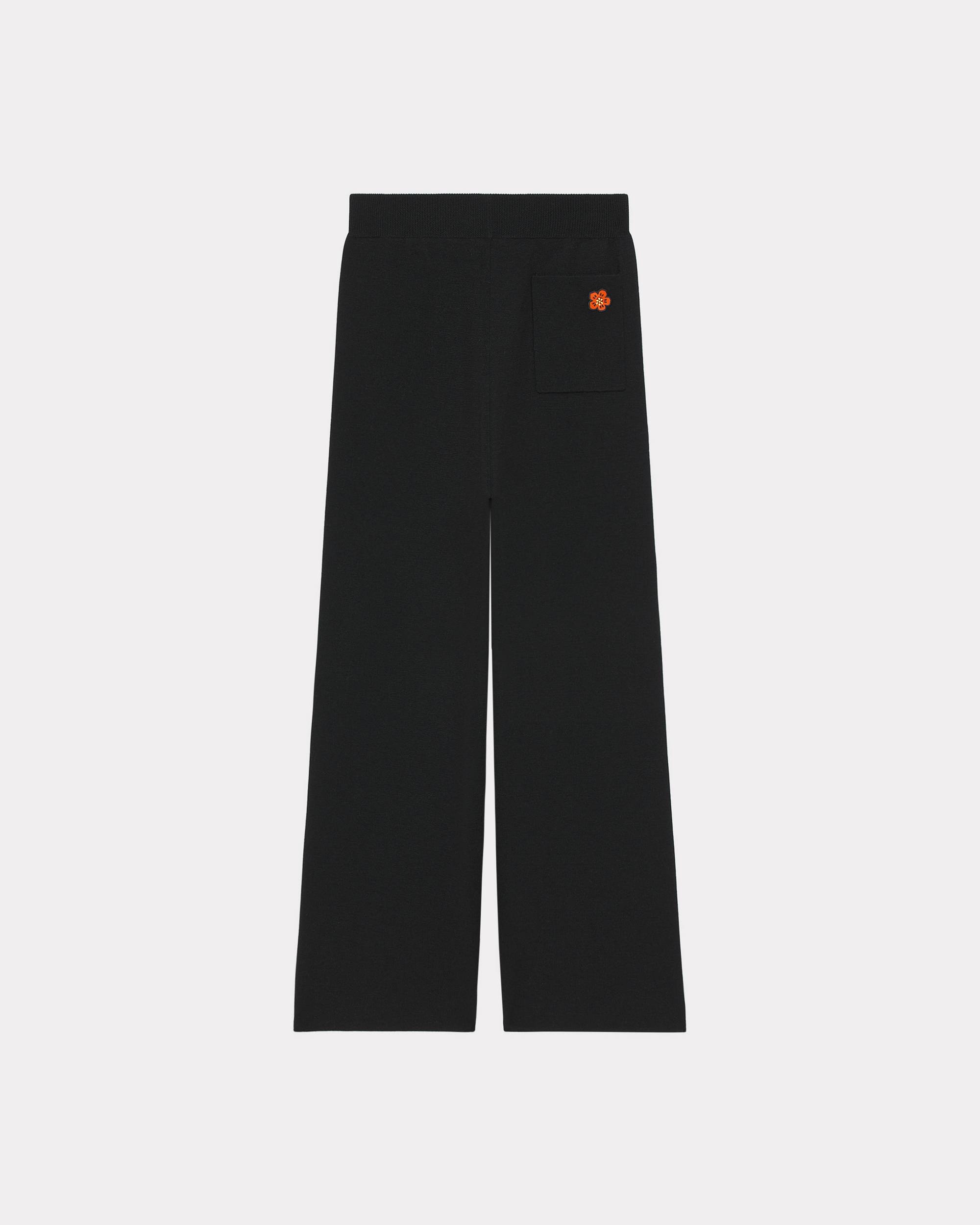 'BOKE FLOWER' Crest merino wool trousers - 2