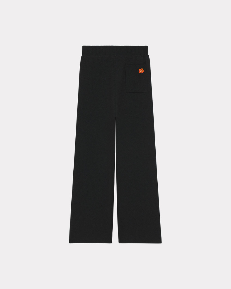 KENZO 'BOKE FLOWER' Crest merino wool trousers outlook