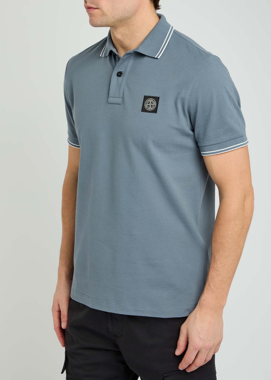 Stone Island Piqué Cotton Polo Shirt - 2