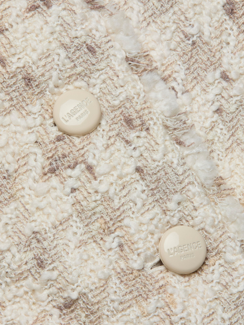 Zell Houndstooth Tweed Jacket 8