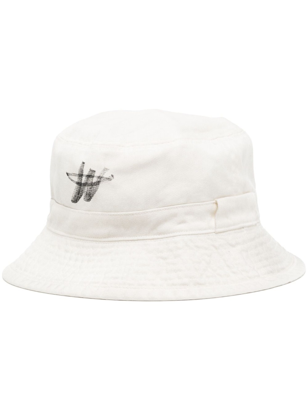 logo-print bucket hat - 1