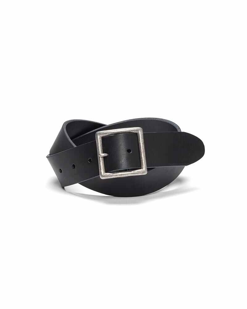 PLAIN BELT 40MM BLACK - 1