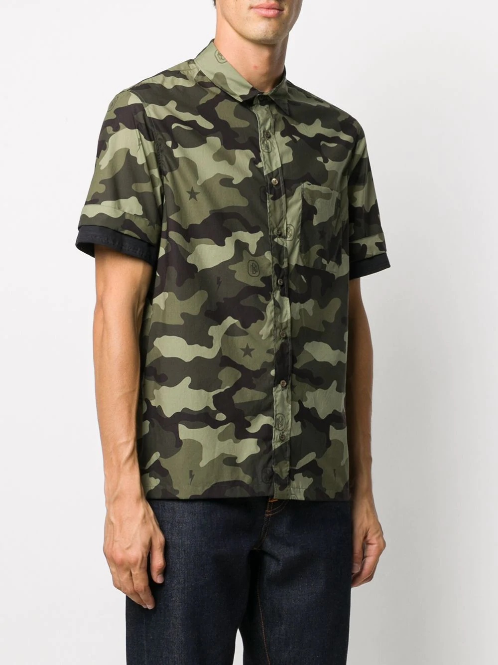 camouflage short-sleeve shirt - 3