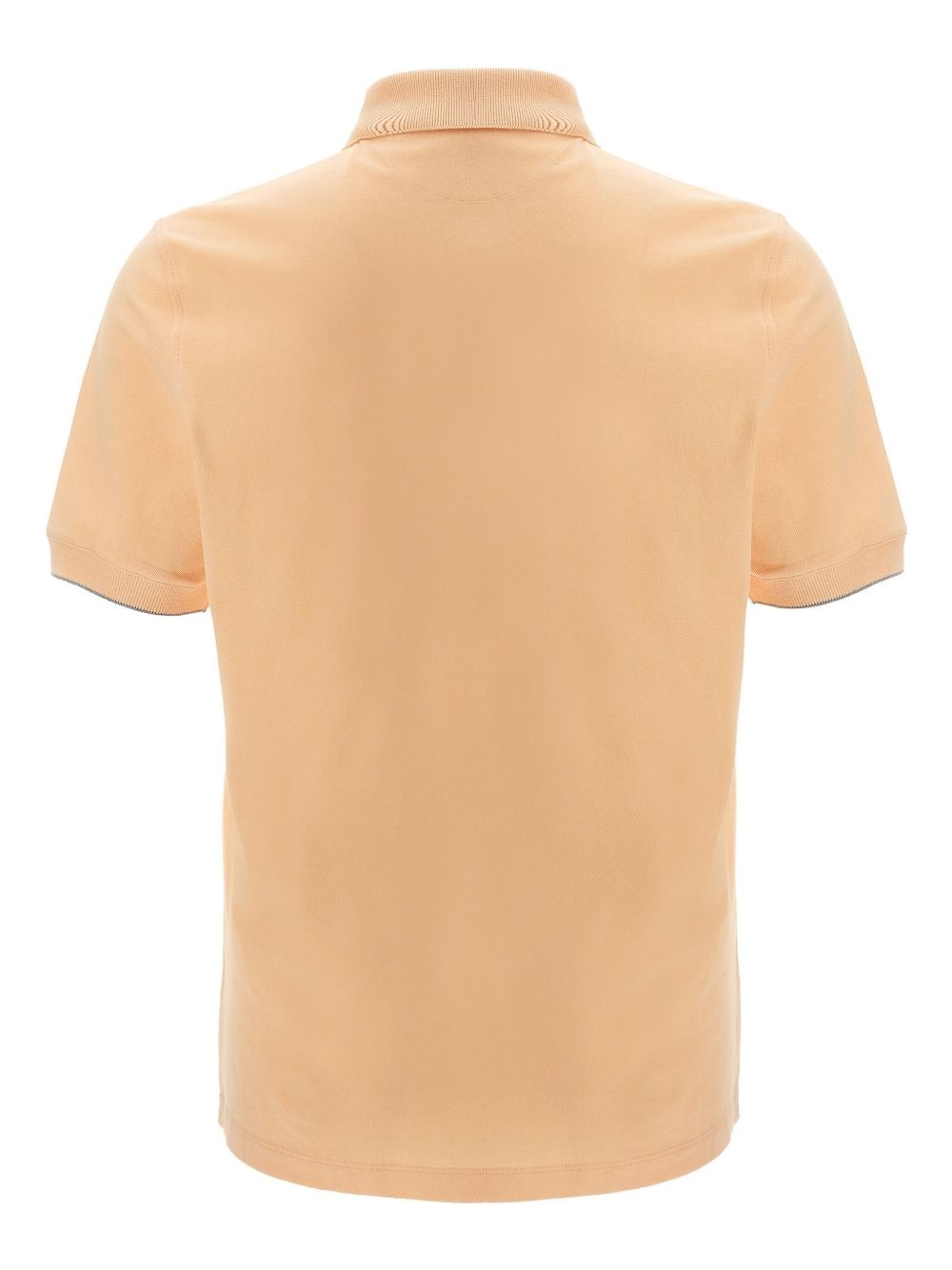logo-embroidery piqué polo shirt - 2