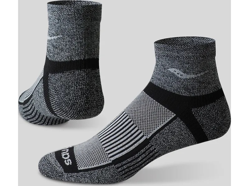 Saucony Inferno Quarter 3 Pack Socks - 2