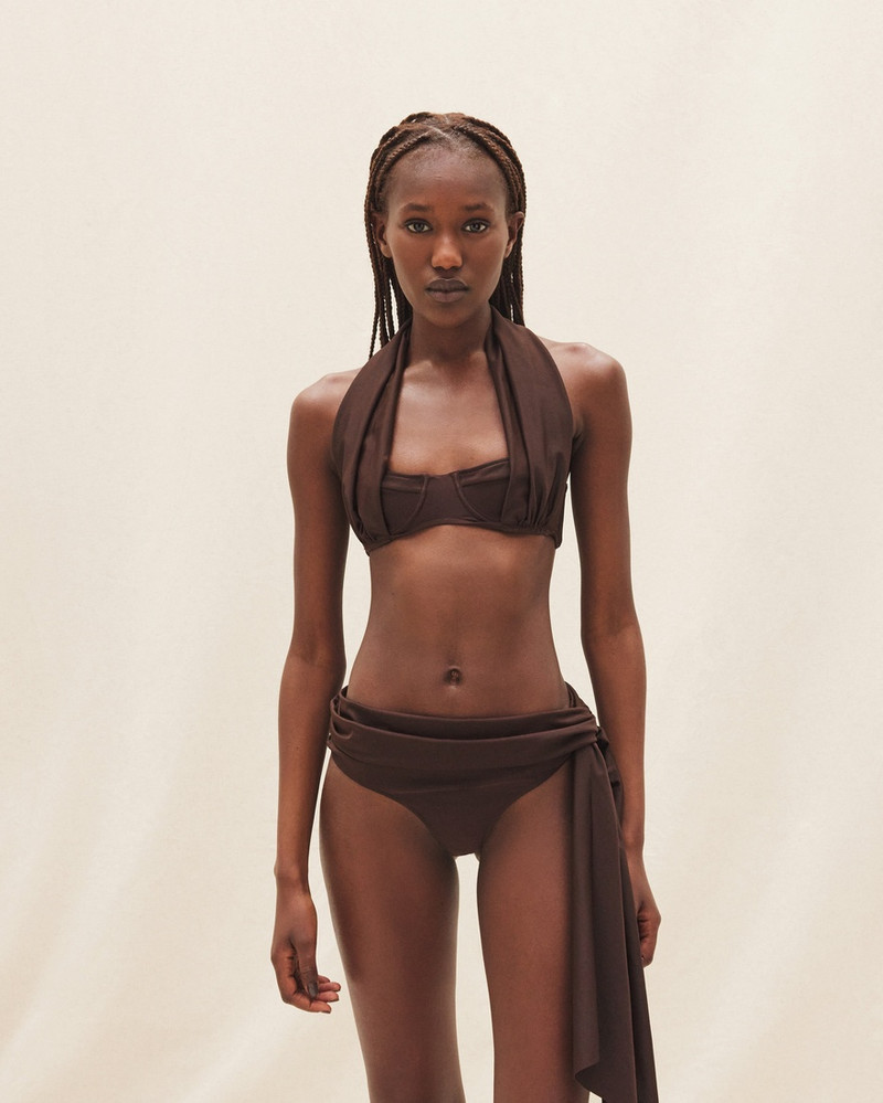 JACQUEMUS Le haut de maillot Linu outlook