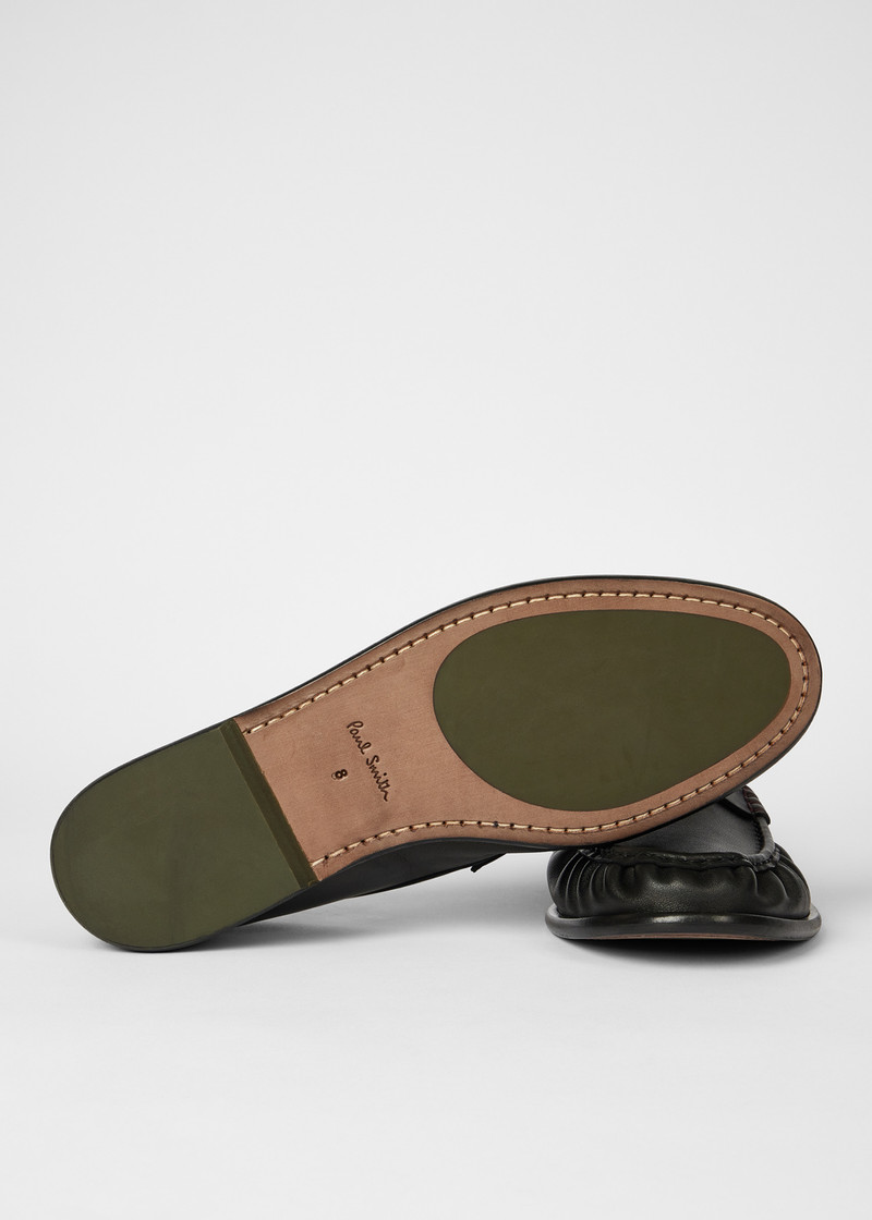 Paul Smith Black 'Faron' Loafers outlook