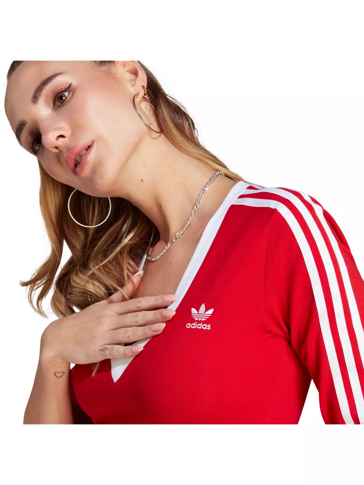 adidas adidas Originals Women's Adicolor Classics 3-Stripes V-Neck