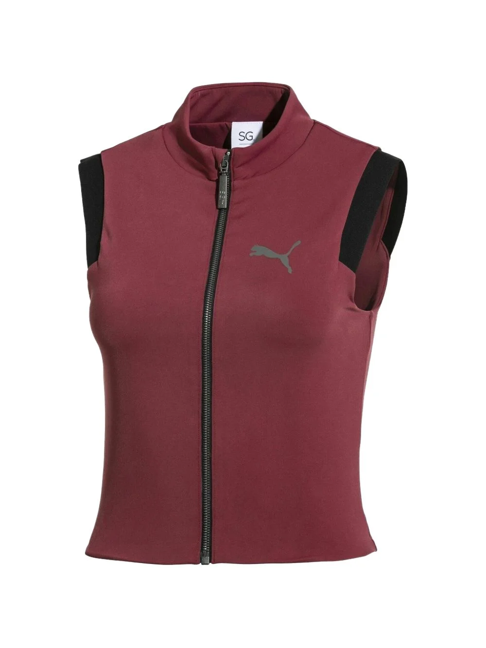 x Selena Gomez zip-up vest - 1