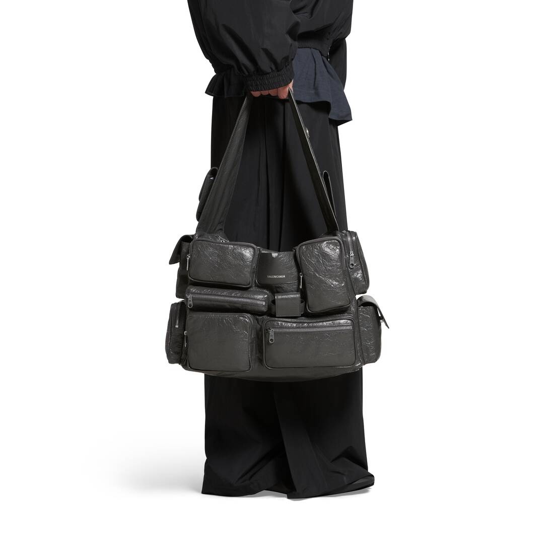 Men's Superbusy Large Sling Bag  in Dark Grey - 4