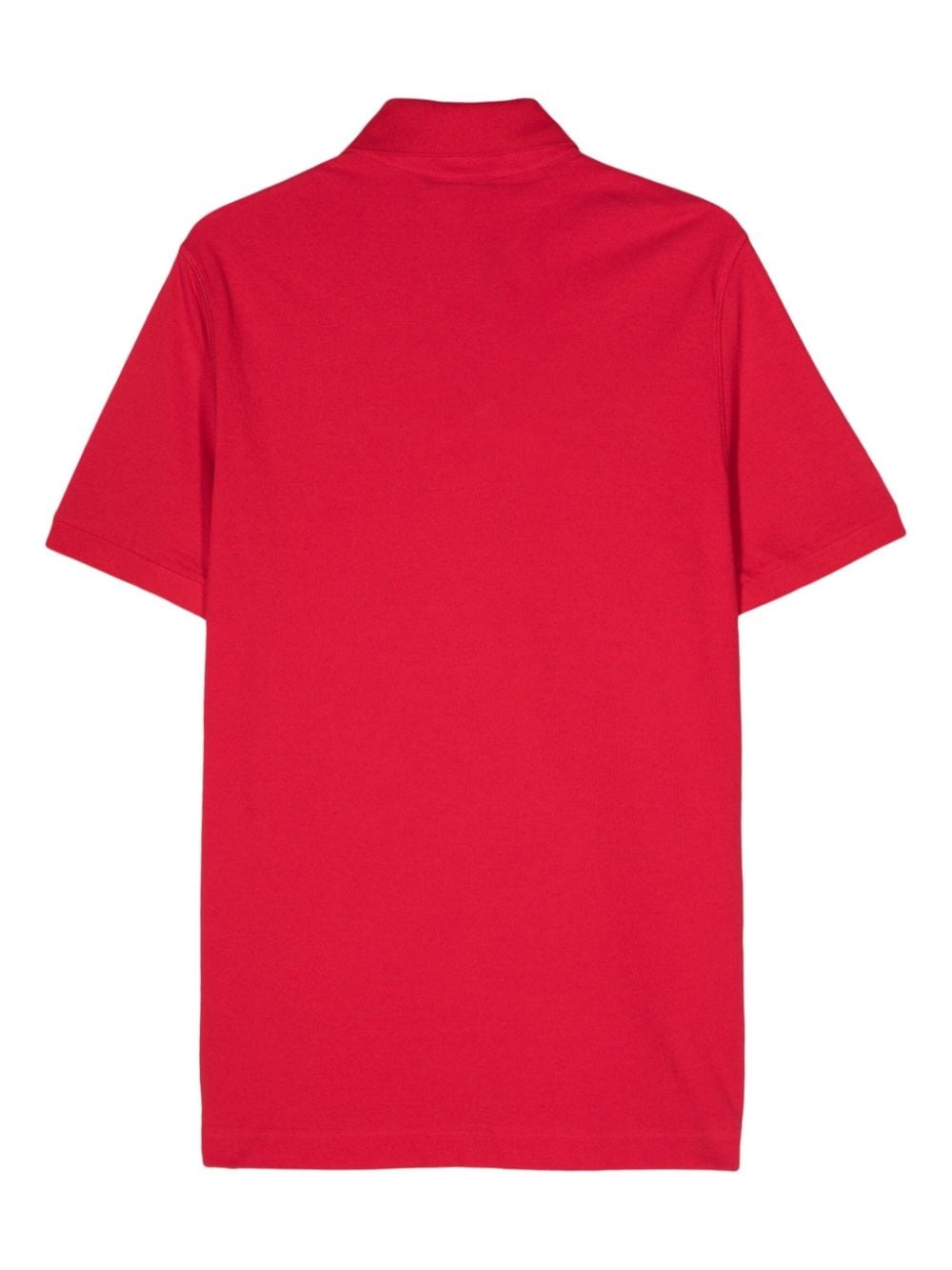 logo-plaque polo shirt - 2
